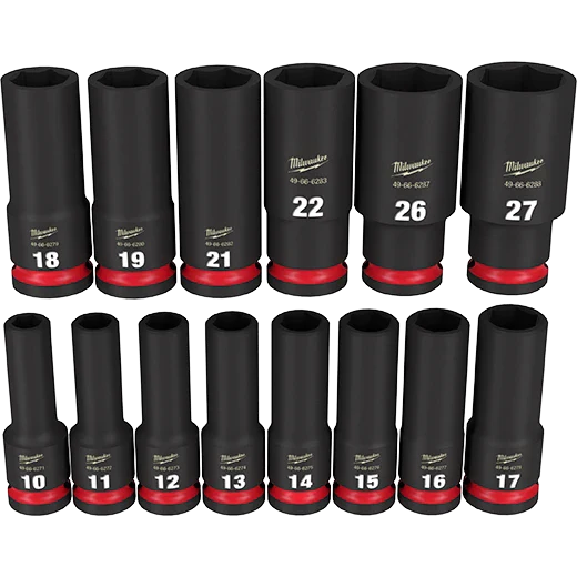 Milwaukee 49-66-7014 14 PC SHOCKWAVE Impact Duty™ 1/2
