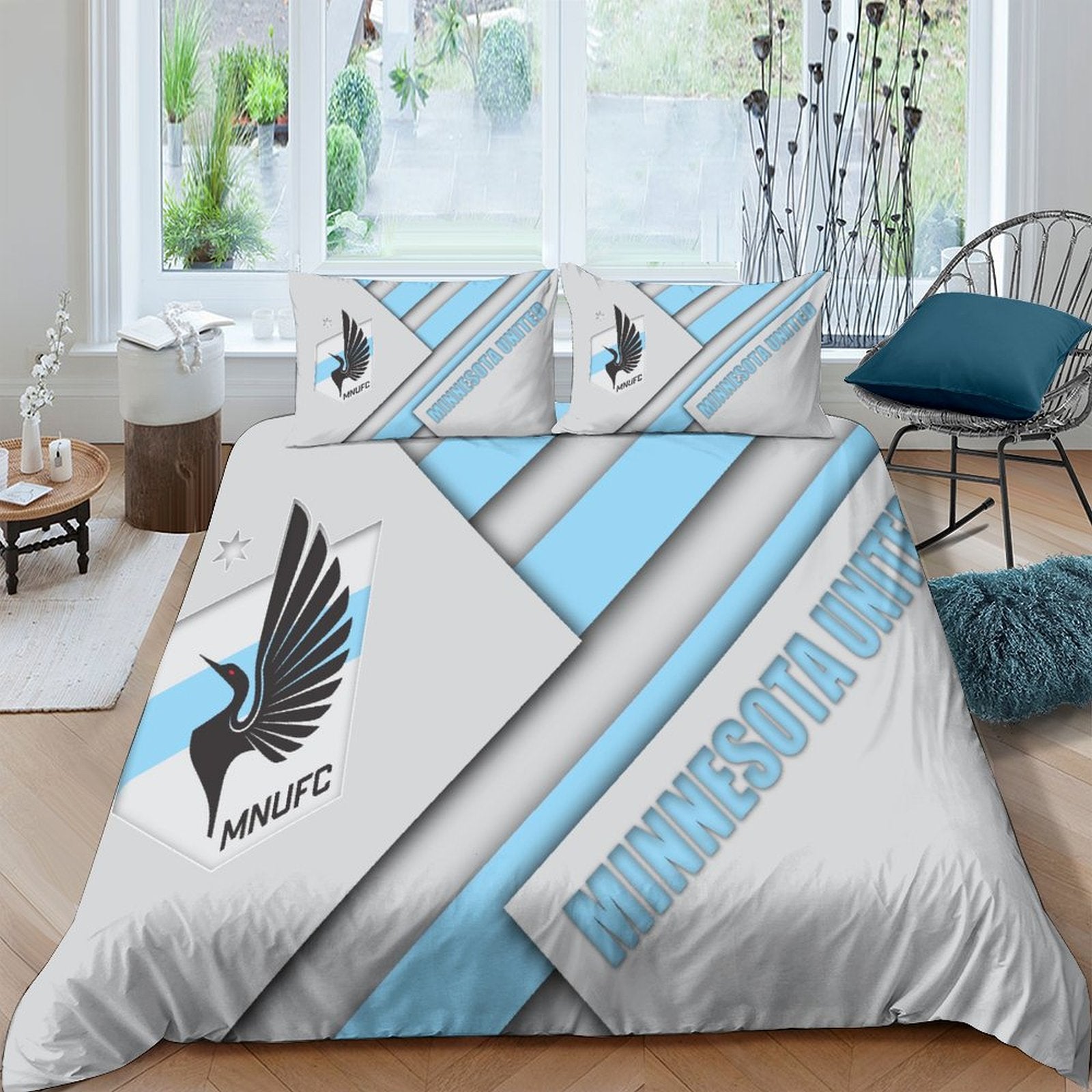 Minnesota United FC Bedding Set Duvet Cover Without Filler