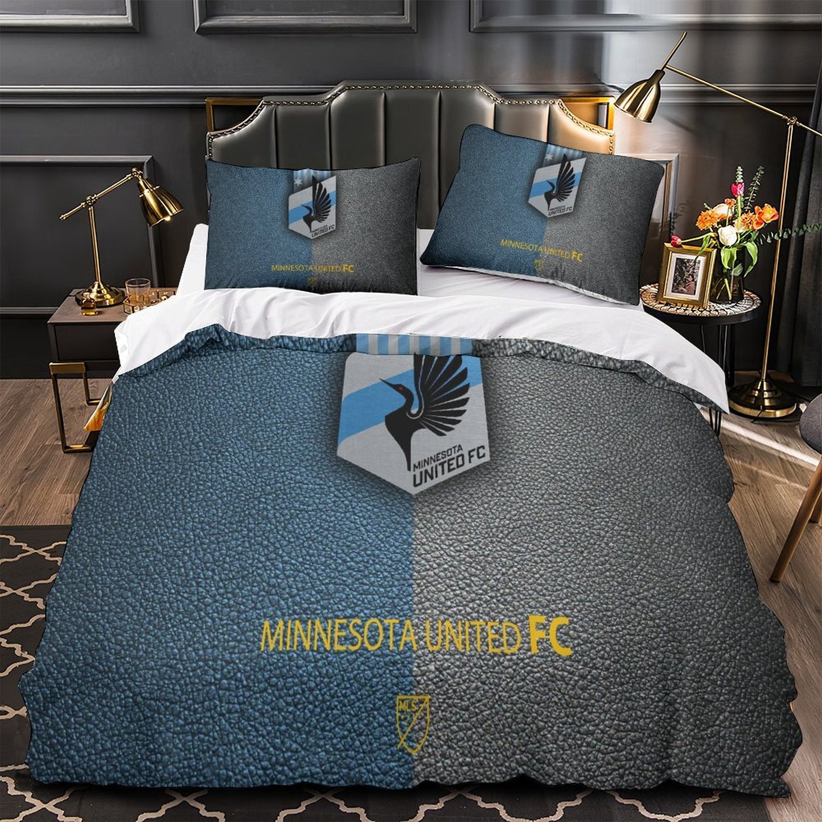 Minnesota United FC Bedding Set Duvet Cover Without Filler