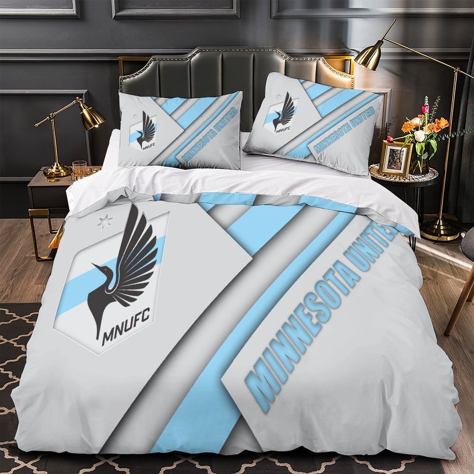 Minnesota United FC Bedding Set Duvet Cover Without Filler