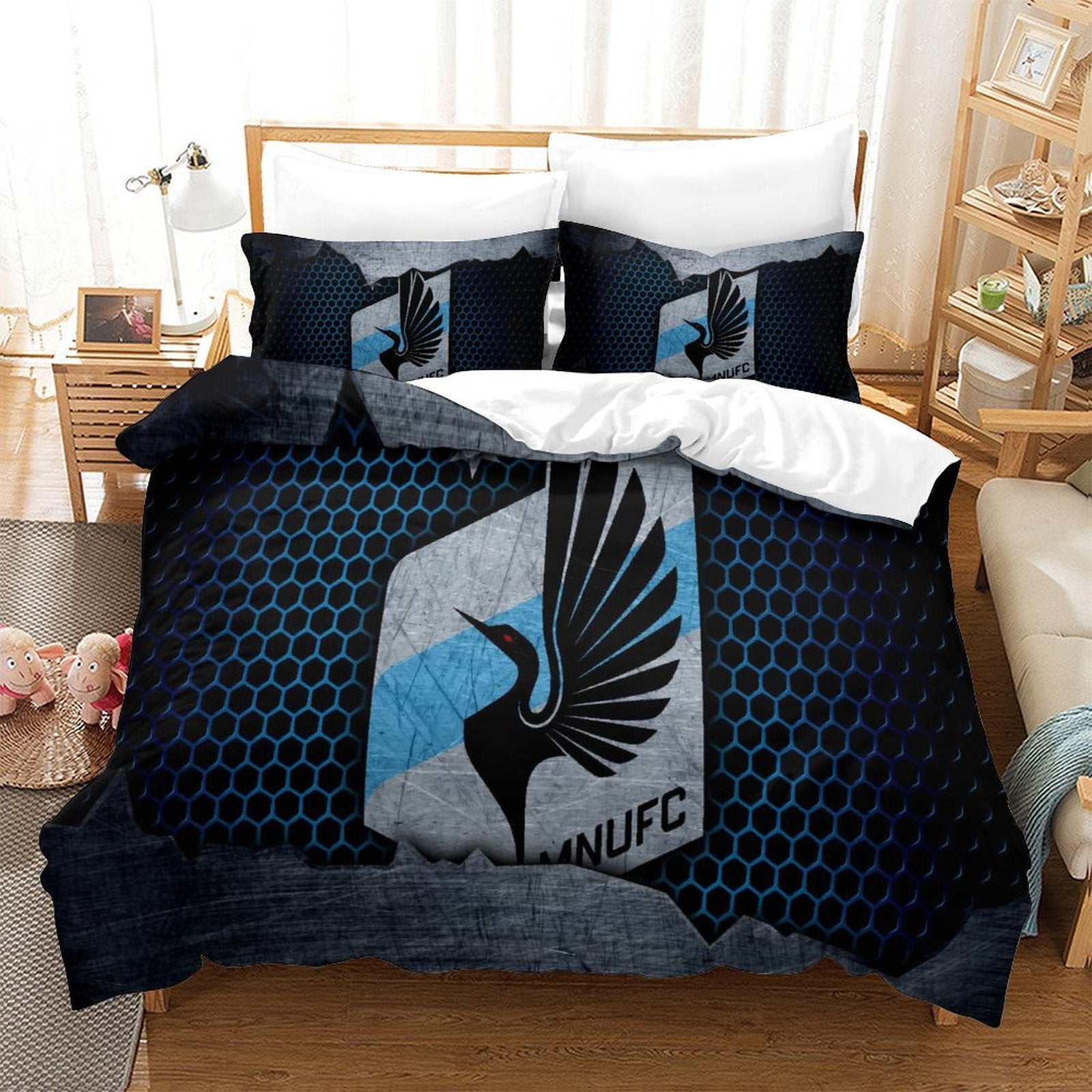 Minnesota United FC Bedding Set Duvet Cover Without Filler