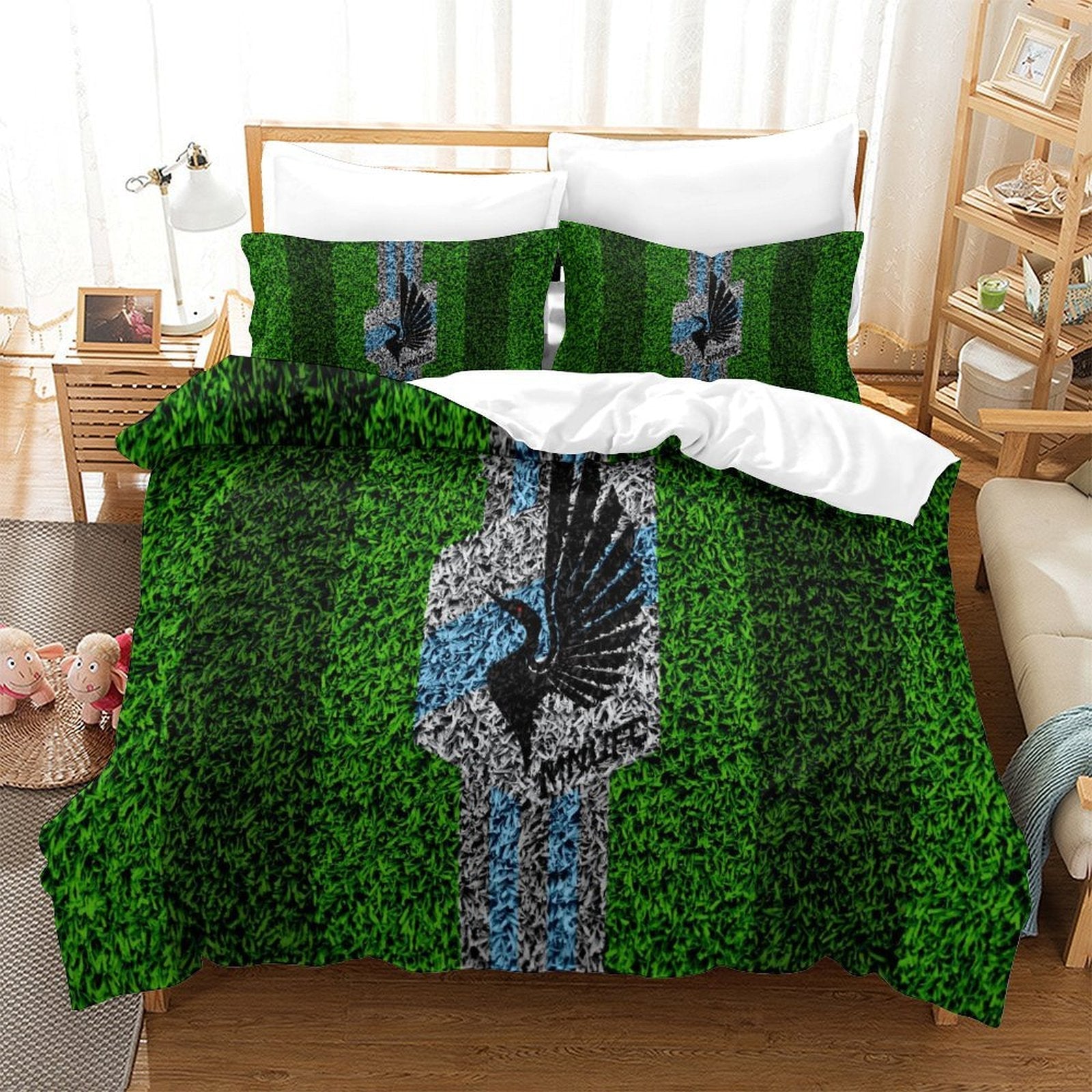 Minnesota United FC Bedding Set Duvet Cover Without Filler