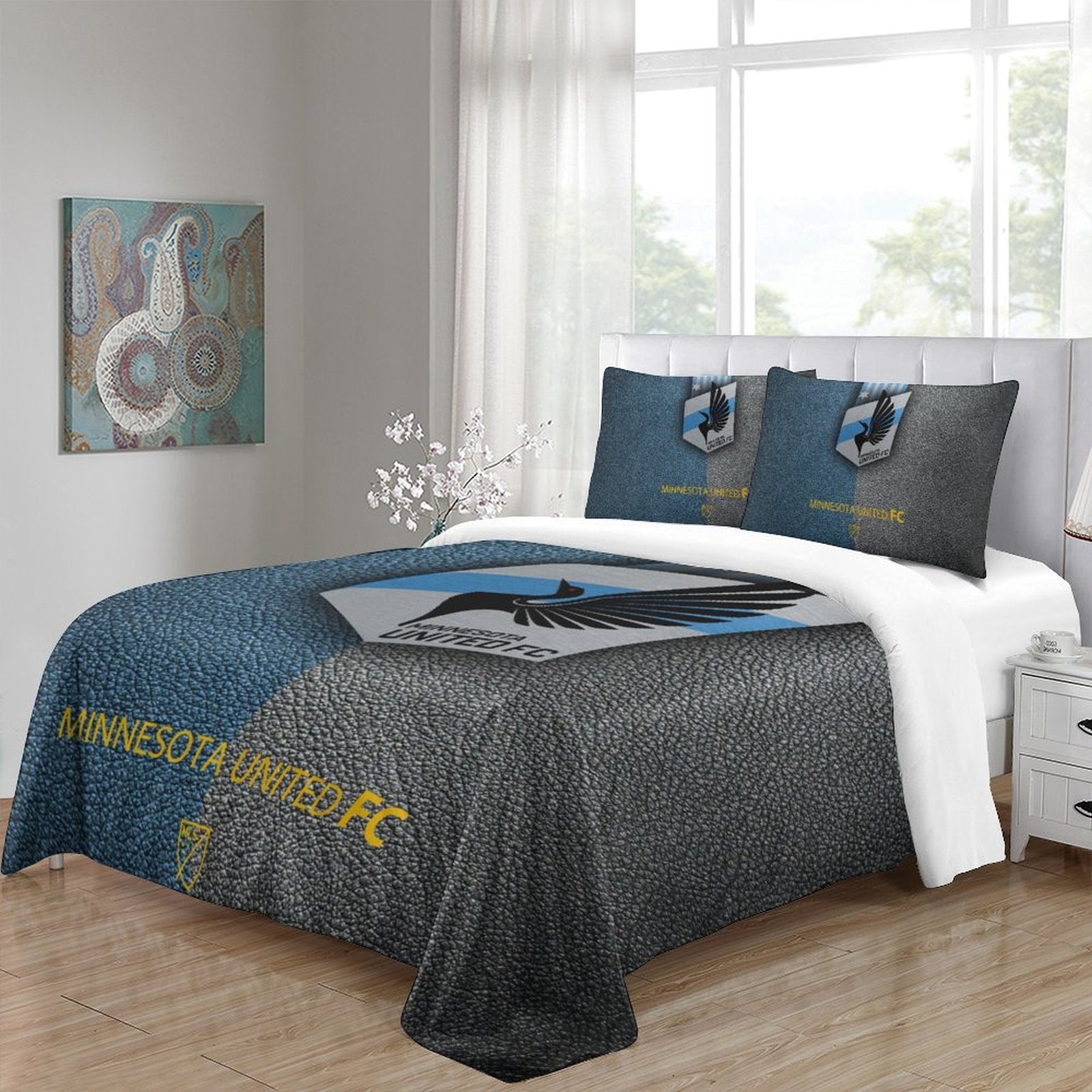 Minnesota United FC Bedding Set Duvet Cover Without Filler