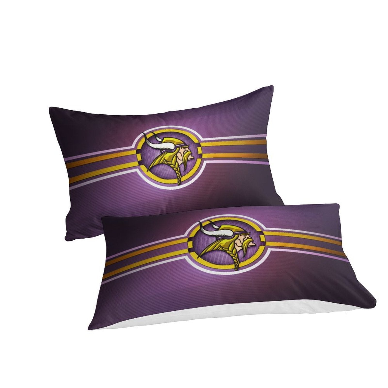 Juego de cama de los Minnesota Vikings, funda de edredón sin relleno