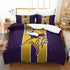 Juego de cama de los Minnesota Vikings, funda de edredón sin relleno