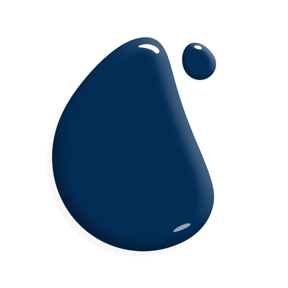 Pintura milagrosa - Muestra de 4 oz de pintura azul con botones