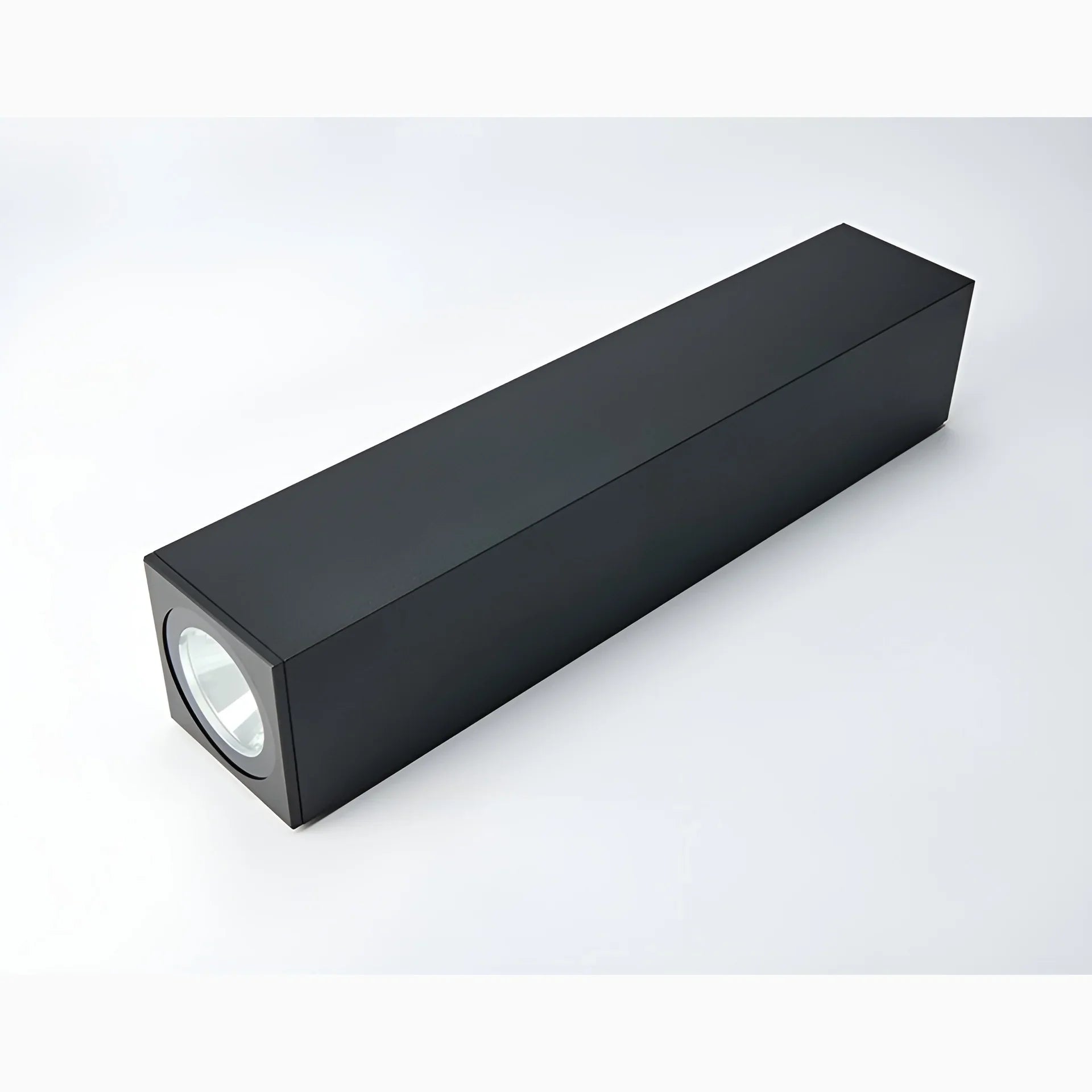 Lámpara de pared LED de aluminio impermeable para exteriores, moderna, en blanco y negro, para jardín