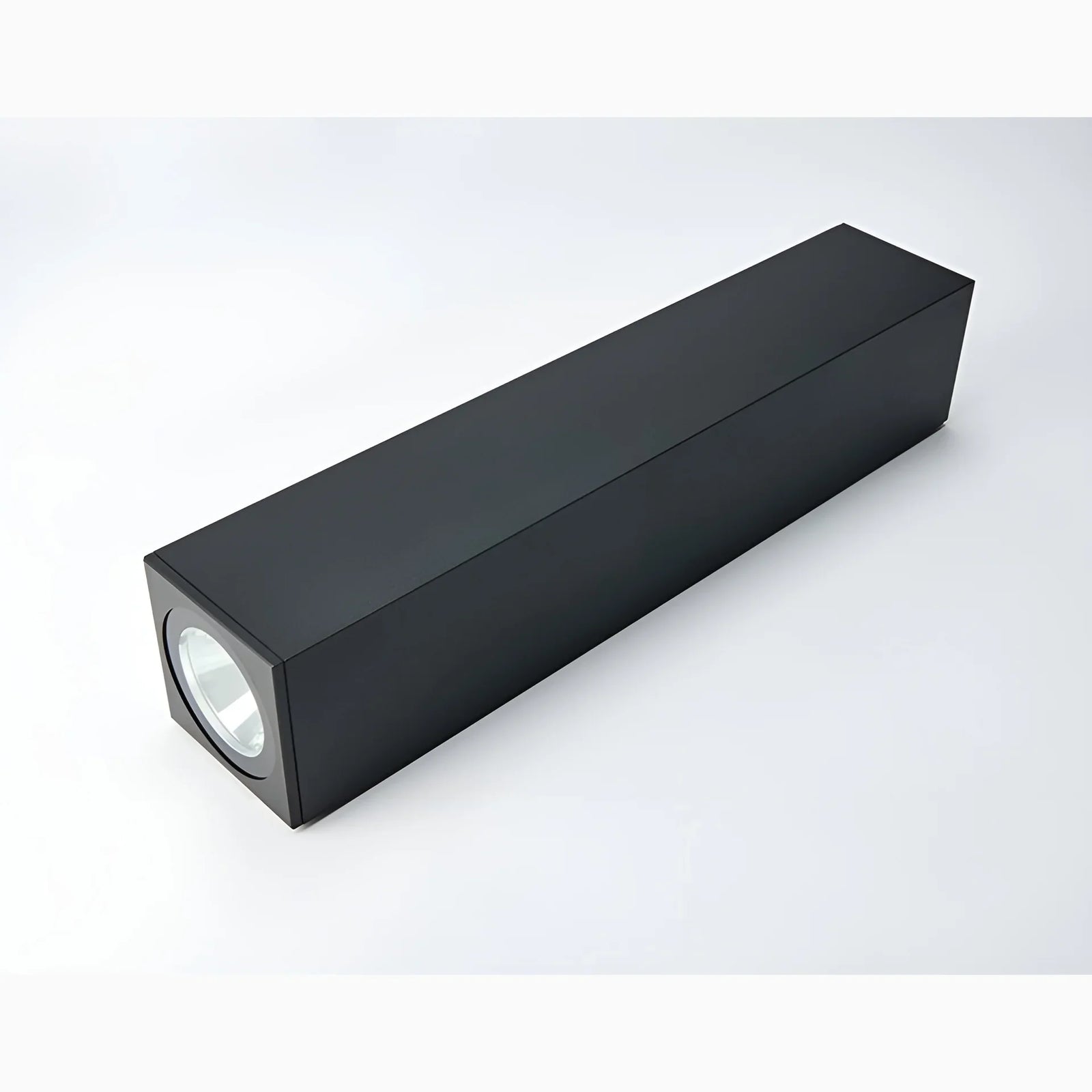 Lámpara de pared LED de aluminio impermeable para exteriores, moderna, en blanco y negro, para jardín
