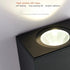 Lámpara de pared LED de aluminio impermeable para exteriores, moderna, en blanco y negro, para jardín
