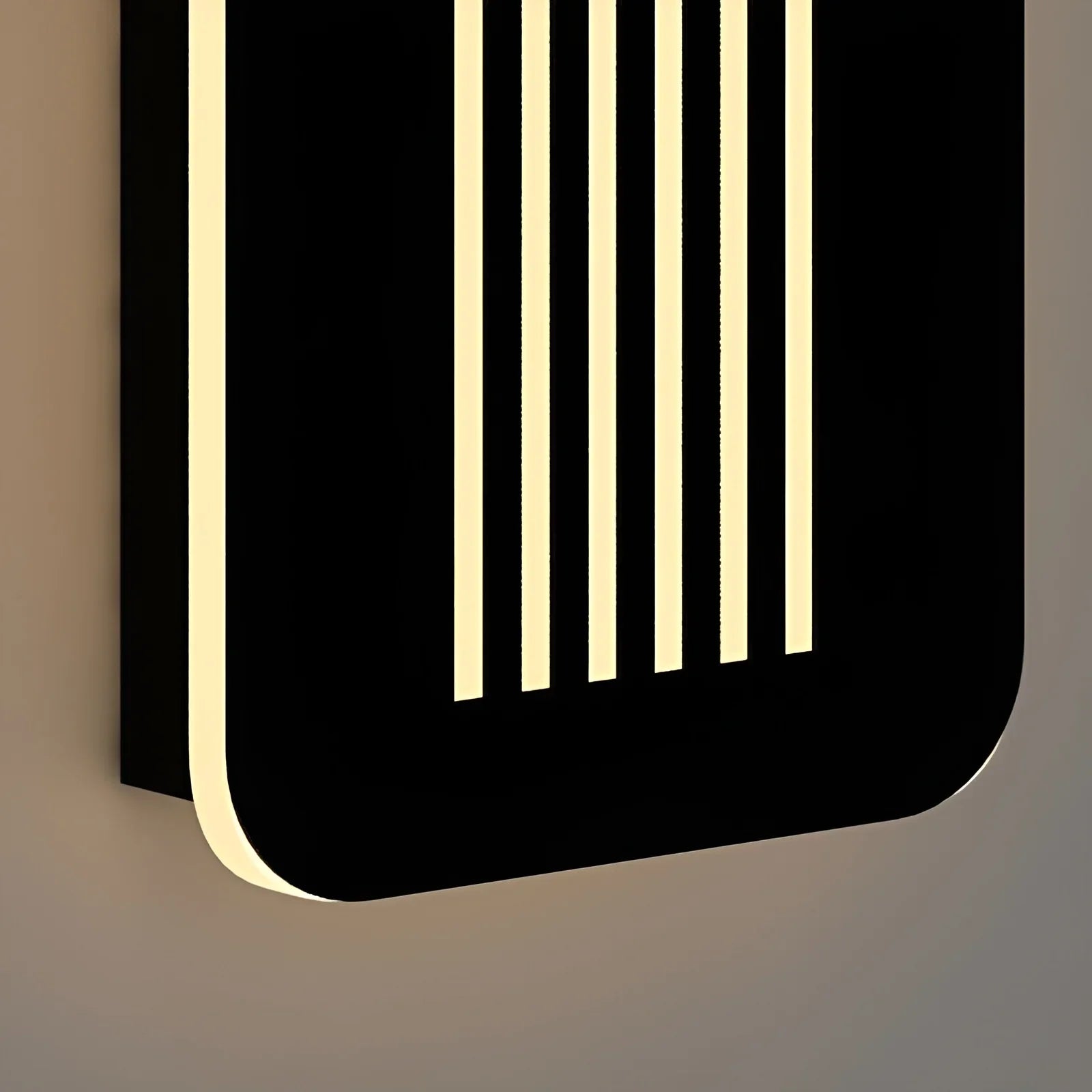 Lámparas de pared LED de aluminio modernas, impermeables, para exteriores, color negro, para porche de jardín