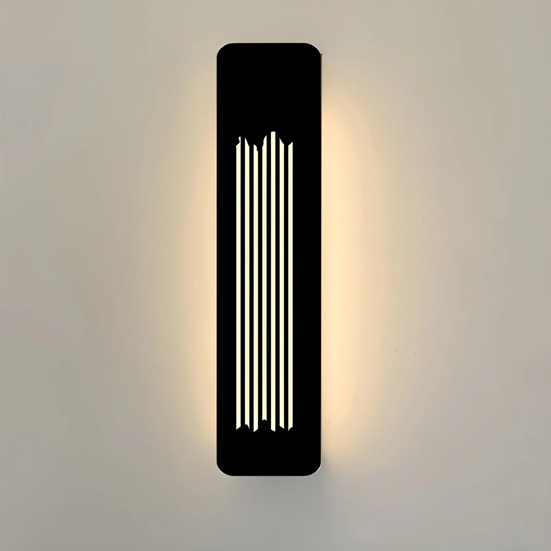 Lámparas de pared LED de aluminio modernas, impermeables, para exteriores, color negro, para porche de jardín
