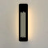 Lámparas de pared LED de aluminio modernas, impermeables, para exteriores, color negro, para porche de jardín