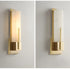 Lámpara de pared LED moderna de cobre negro/dorado para exteriores, resistente al agua, para jardín