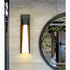 Lámpara de pared LED impermeable para exteriores moderna para patio y balcón