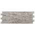 Moon Grey Ledger 3D Panel 6"x24" Natural Marble Wall Tile - Full Truckload