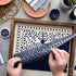 Moroccan Influence - Mesh Stencil 12x18