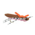 4 Pack Moorish Hopper Brown Pink Foam Body Grasshopper Fly - Hook Size 10
