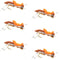 Moorish Hopper Brown Tan Foam Body Grasshopper Fly - 6 Flies Hook Size 10