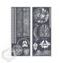 Motif - 2 Pack Mesh Stencil, 4.25x11