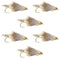 Cone Head Muddler Minnow Trout and Bass Streamer Fly - 6 Flies Hook Size 2