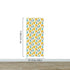 Autumn Leaves Wallpaper. Yellow, Grey, Teal Leaf Wall Mural. #6966