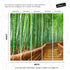 Mural de pared del bosque de bambú japonés Arashiyama Woods n.° 6043