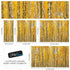 Mural de pared con bosque de abedules y paisaje otoñal | Papel pintado autoadhesivo. #6202