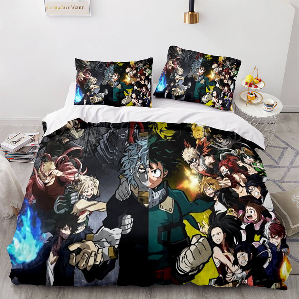My Hero Academia Bedding Set Kids Quilt Cover