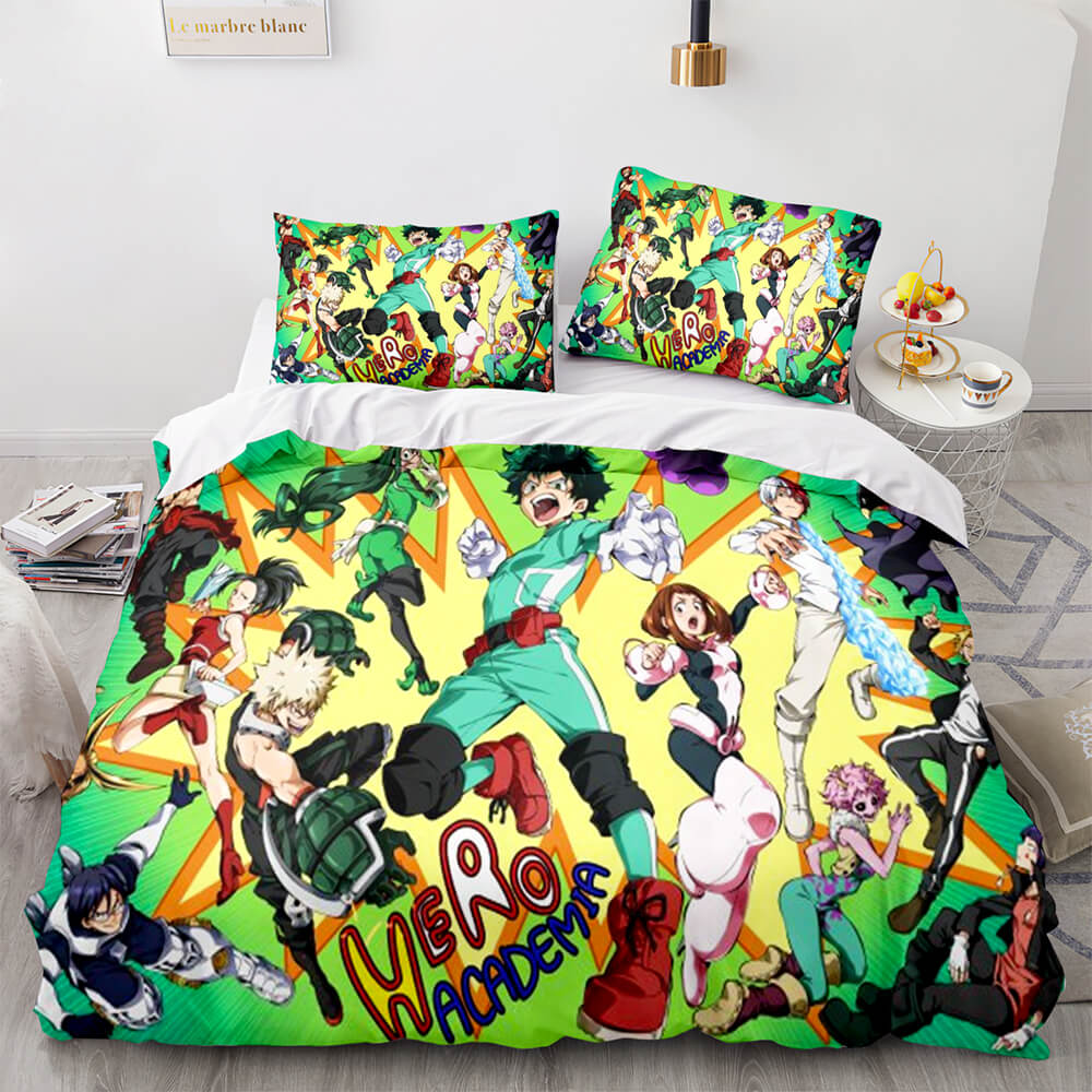 Juego de cama My Hero Academia con funda de edredón para niños