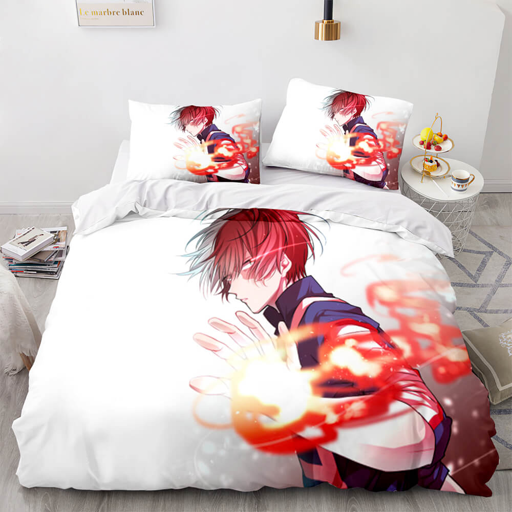 Juego de cama My Hero Academia con funda de edredón para niños