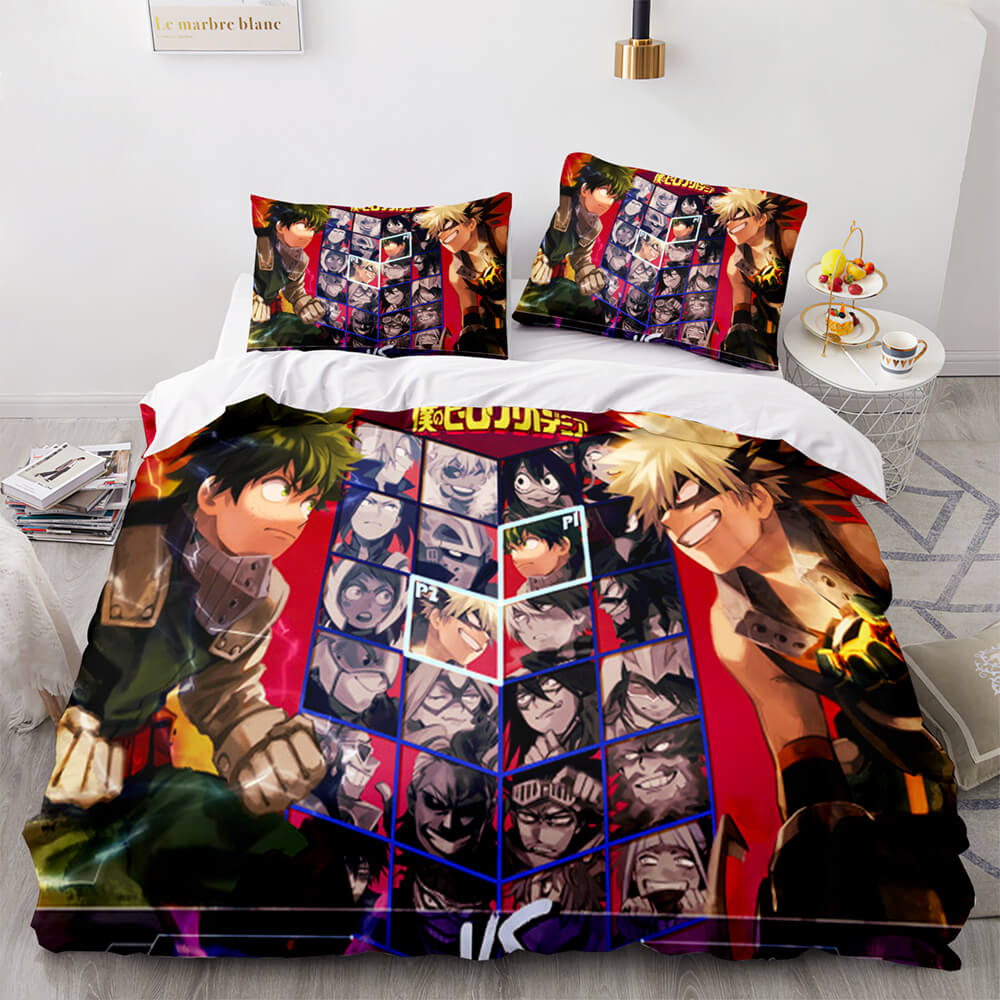 My Hero Academia Bedding Set Kids Quilt Cover