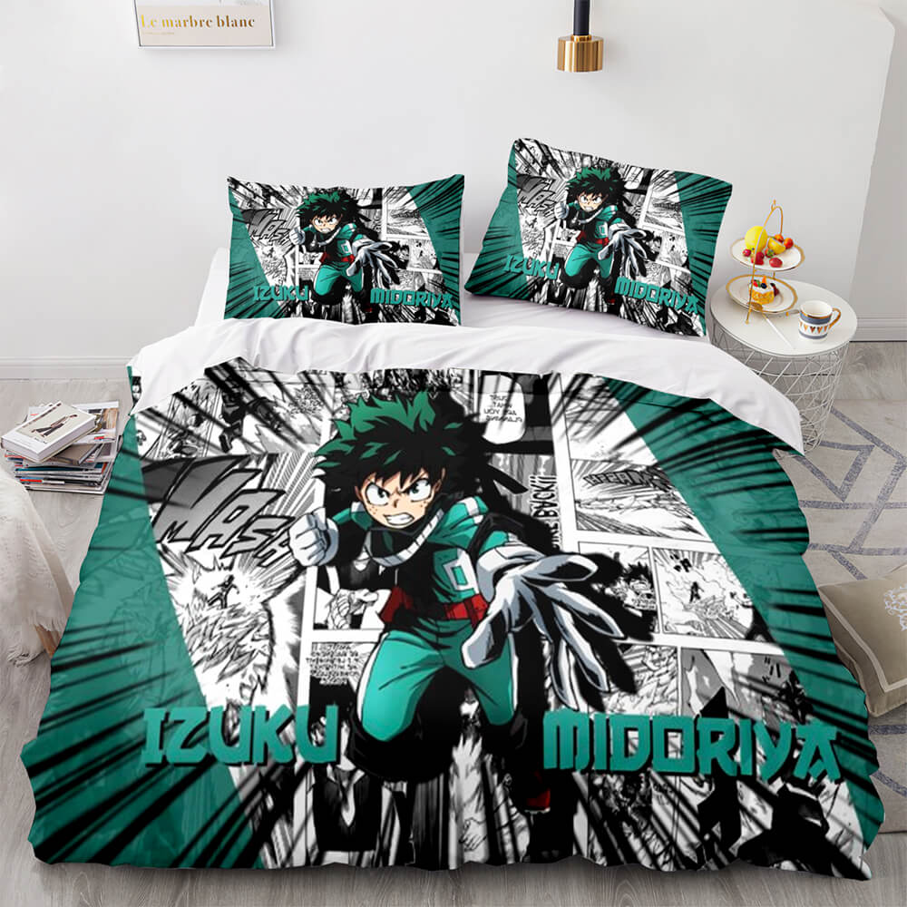 My Hero Academia Bedding Set Kids Quilt Cover