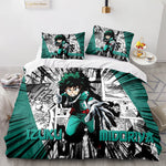 My Hero Academia Bedding Set Kids Quilt Cover