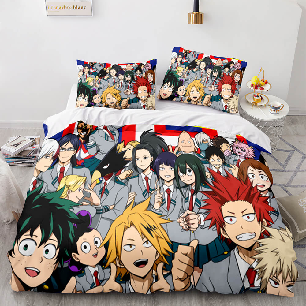 My Hero Academia Bedding Set Kids Quilt Cover