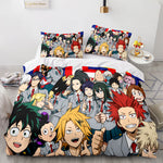 My Hero Academia Bedding Set Kids Quilt Cover