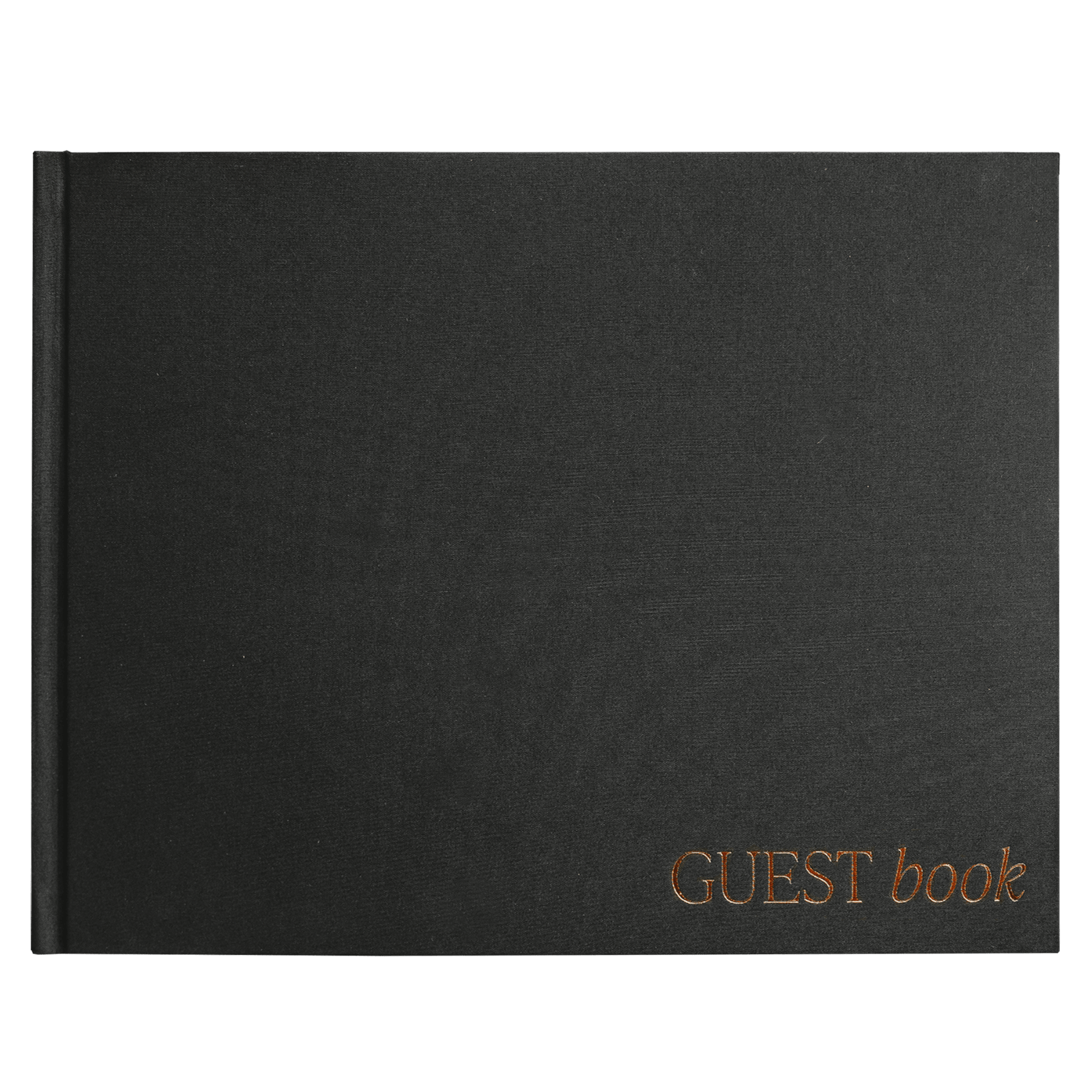 Libro de visitas negro