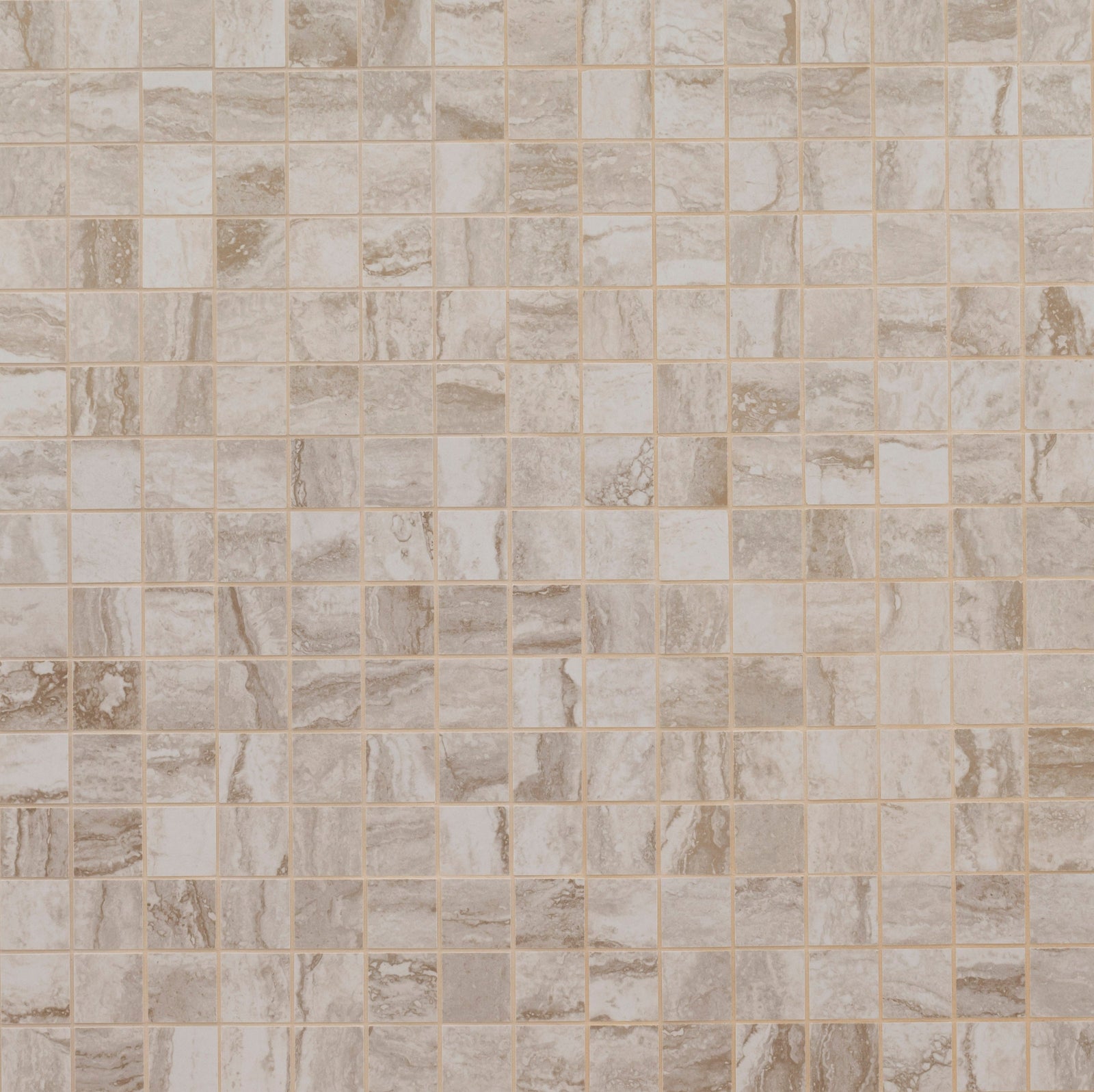 Mosaico Bernini Camo de porcelana mate de 30 x 30 cm con montaje en malla - Colección MSI