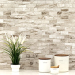 Mosaico Berniini Camo de porcelana pulida de 30 x 30 cm con montaje en malla - Colección MSI