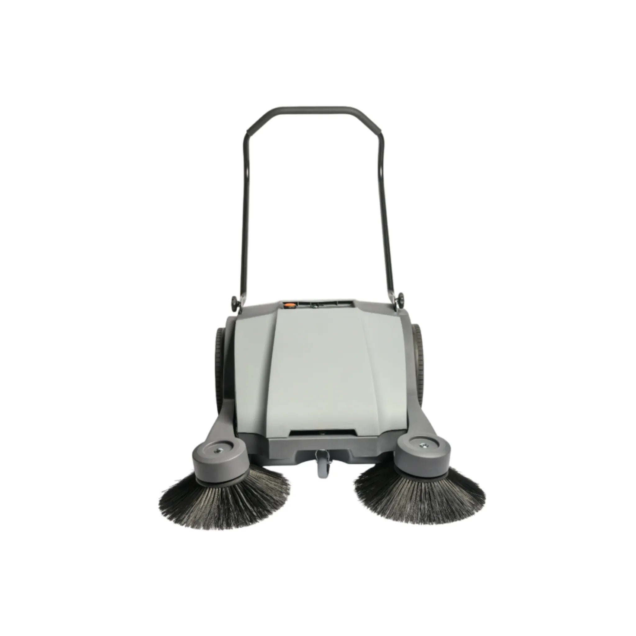 NaceCare 32″ Manual Walk-Behind Sweeper with Dual Side Brooms + Manual Vacuum