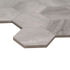 Mosaico de porcelana hexagonal mate de 30,5 x 30,5 cm de Eden Bardiglio - Colección MSI