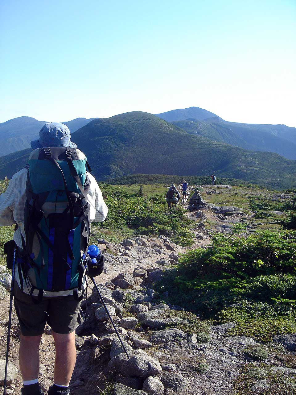 White Mountains Hiking Trail Map