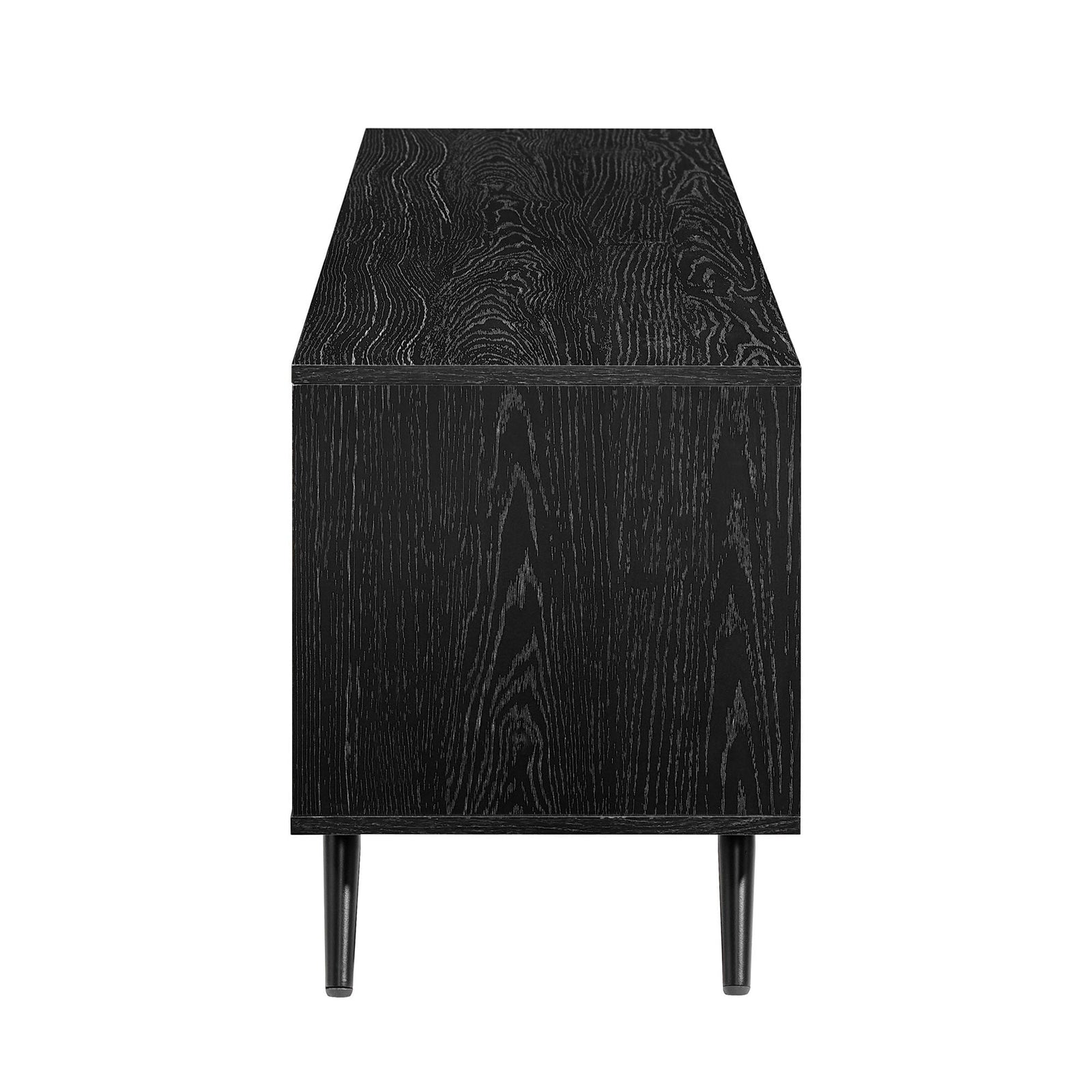 Colección de muebles de TV angulares de estilo moderno de mediados de siglo de Noah