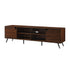 Colección de muebles de TV angulares de estilo moderno de mediados de siglo de Noah
