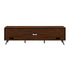 Colección de muebles de TV angulares de estilo moderno de mediados de siglo de Noah