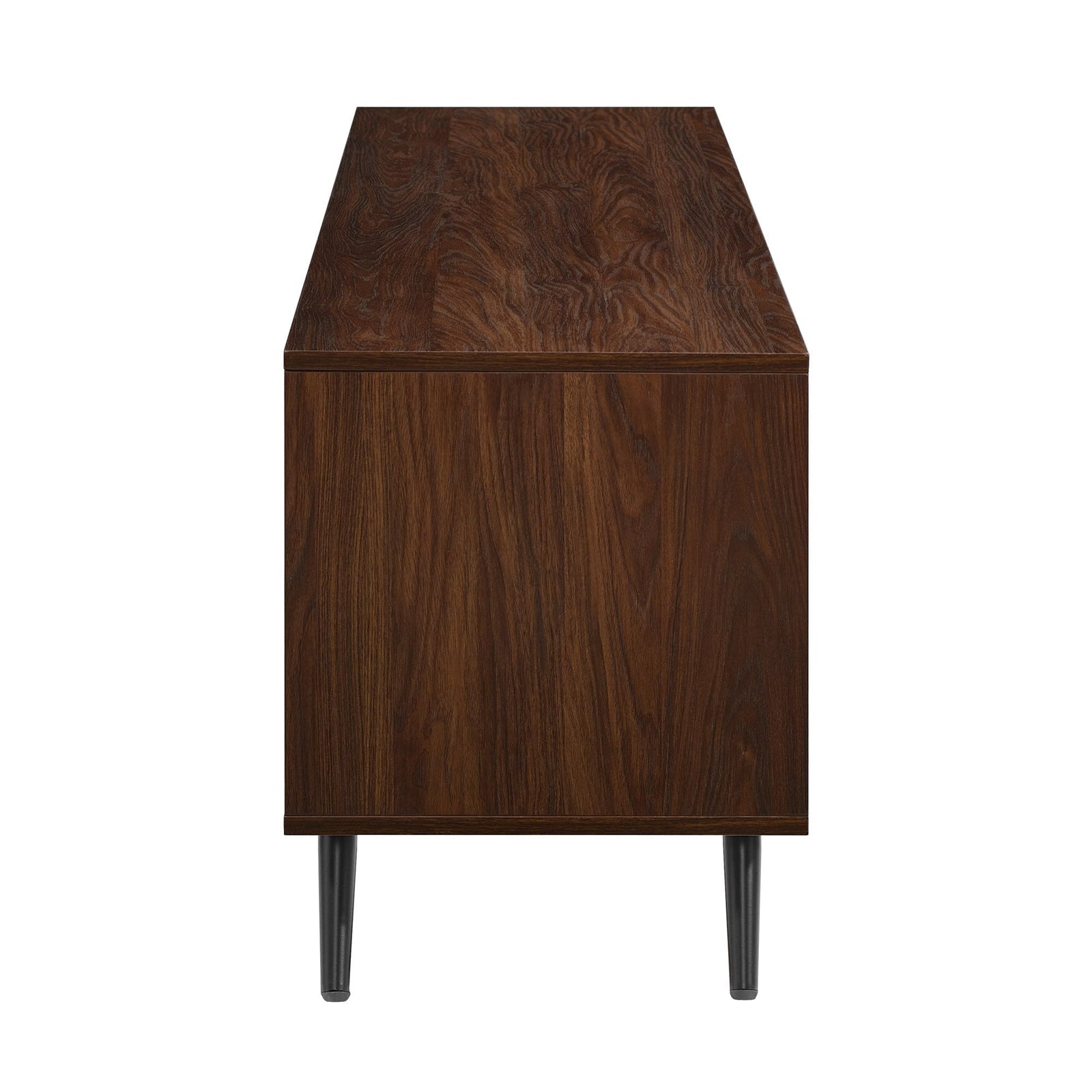 Colección de muebles de TV angulares de estilo moderno de mediados de siglo de Noah