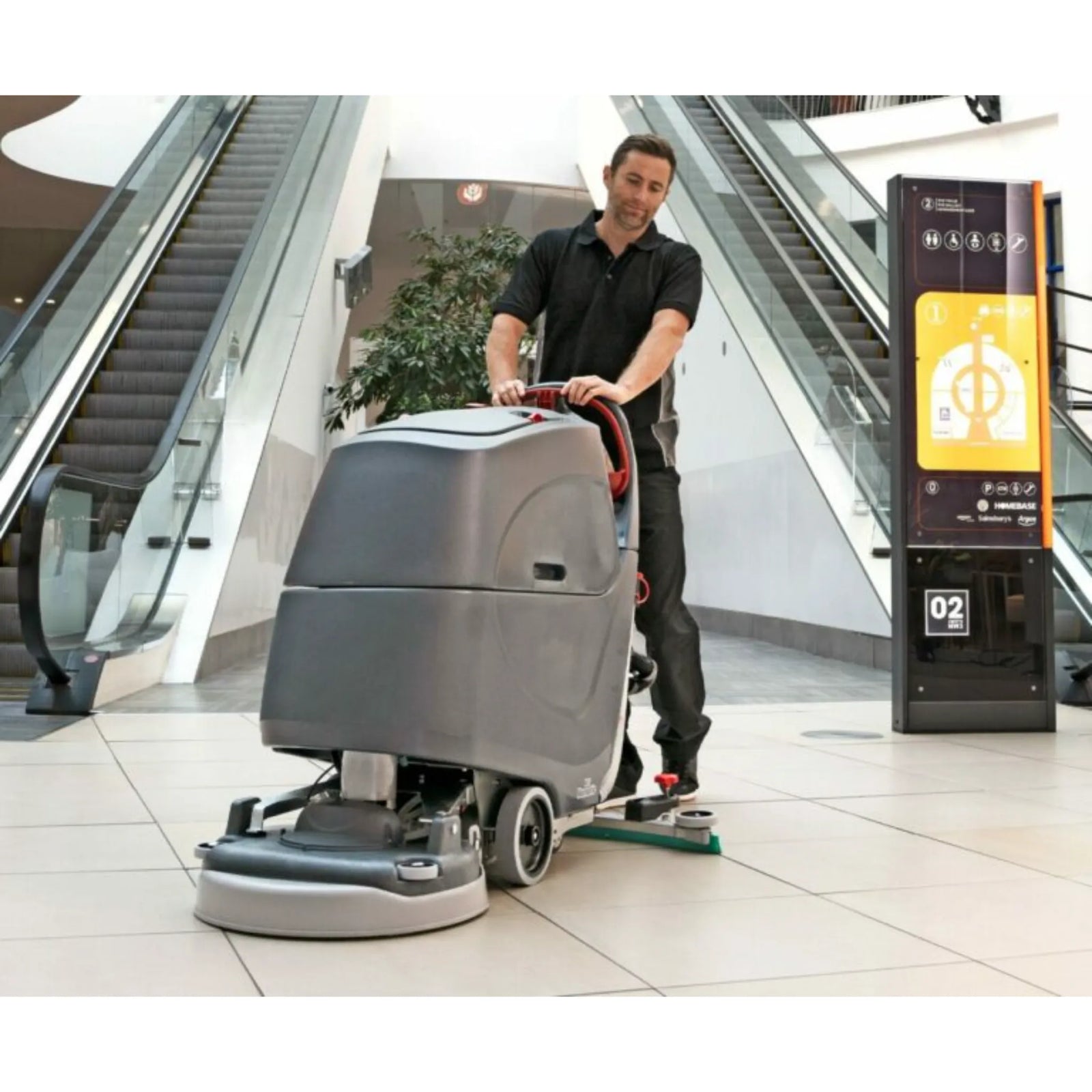 NaceCare TBL 1620/50 Cordless Floor Scrubber – 20