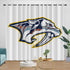 Nashville Predators Curtains Blackout Window Drapes Room Decoration