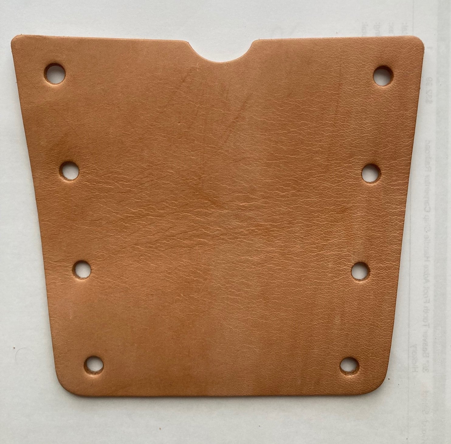 Beaver Tooth Leather Handle Wrap / Guard Bushcraft