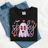 Neon Spooky Ghost Comfort Colors T-Shirt – Trendy Halloween Graphic Tee