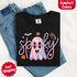 Neon Spooky Ghost Comfort Colors T-Shirt – Trendy Halloween Graphic Tee